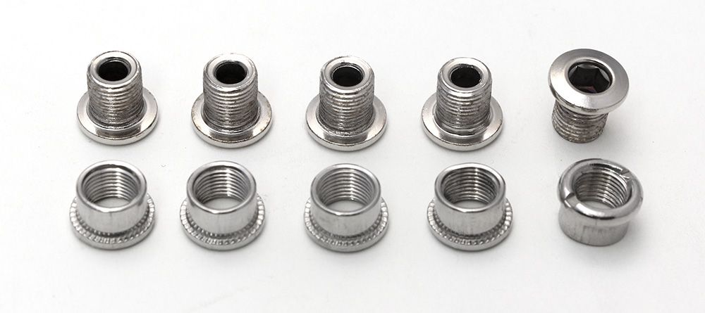 [29641] New Albion Chainring Bolts Double 5pc/Set