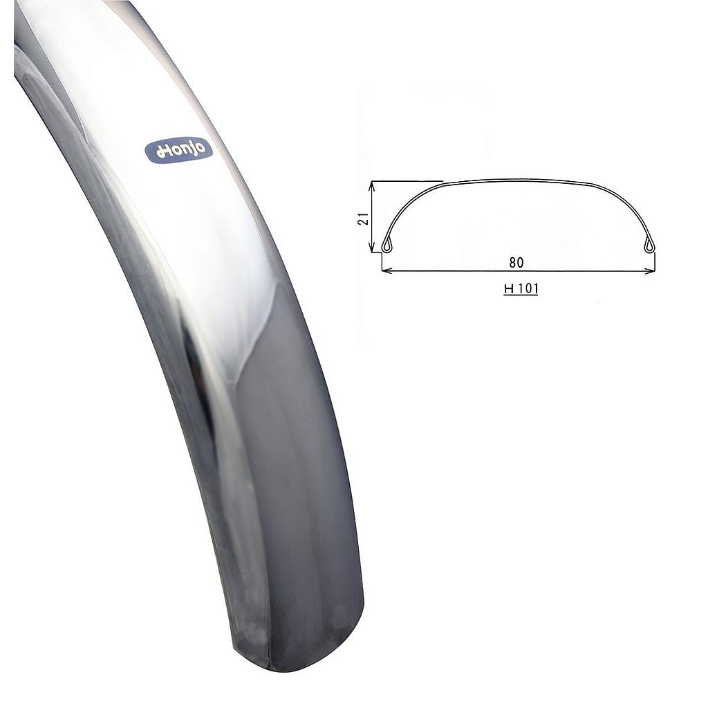 [252110] Honjo Fenders H101-650N 650B 80mm Smooth