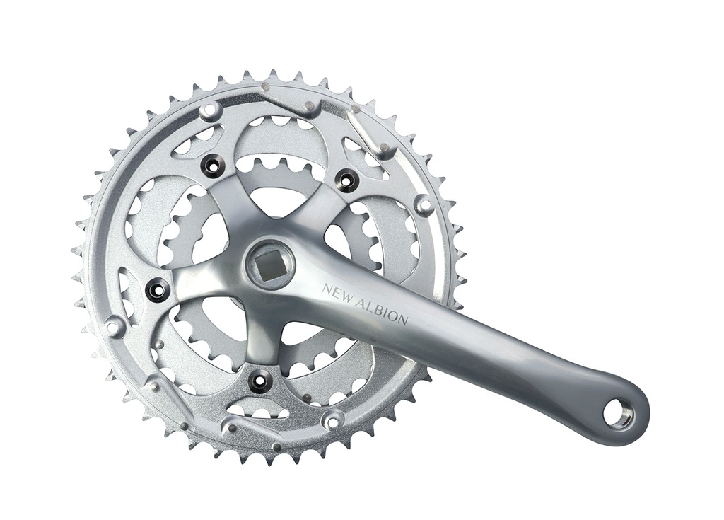New Albion Crankset XDT Touring 46/36/26t 10-sp