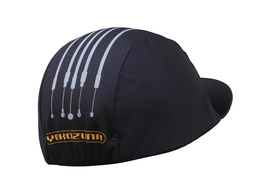 [196013] Yokozuna Cycling Cap Hex-Tek Black