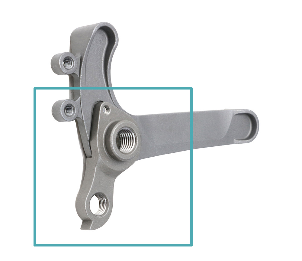 [LS-LR-27-3-A] Long Shen Der. Hanger Stainless (LR27-3A)(Fits Jawbone)