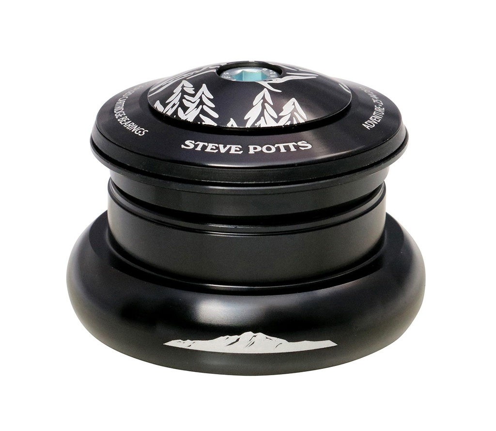 [291163] Steve Potts Cycles Adventure HC Headset ZS44/EC44 Hybrid Ceramic Bearings