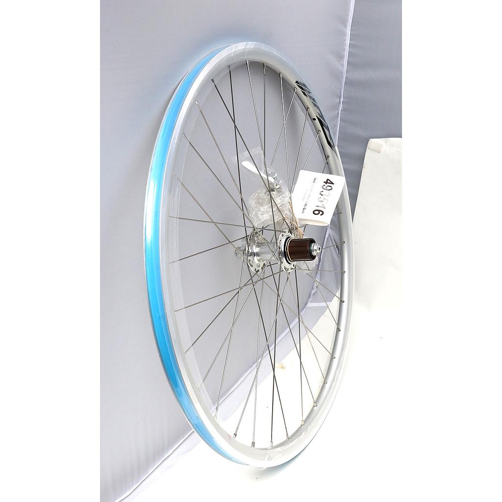 Velocity Wheel Rear 700c Quill Comp Silv (Disc/Rim Brk