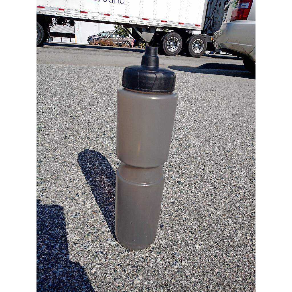 [CK2621] Water Bottle w/Big Flow Spout - Smoke