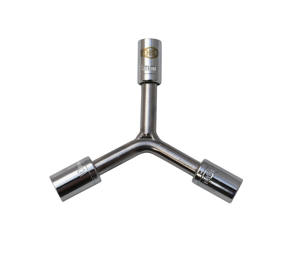 [805016] Hobson-Zingo 8/9/10mm Hex Y Socket Wrench