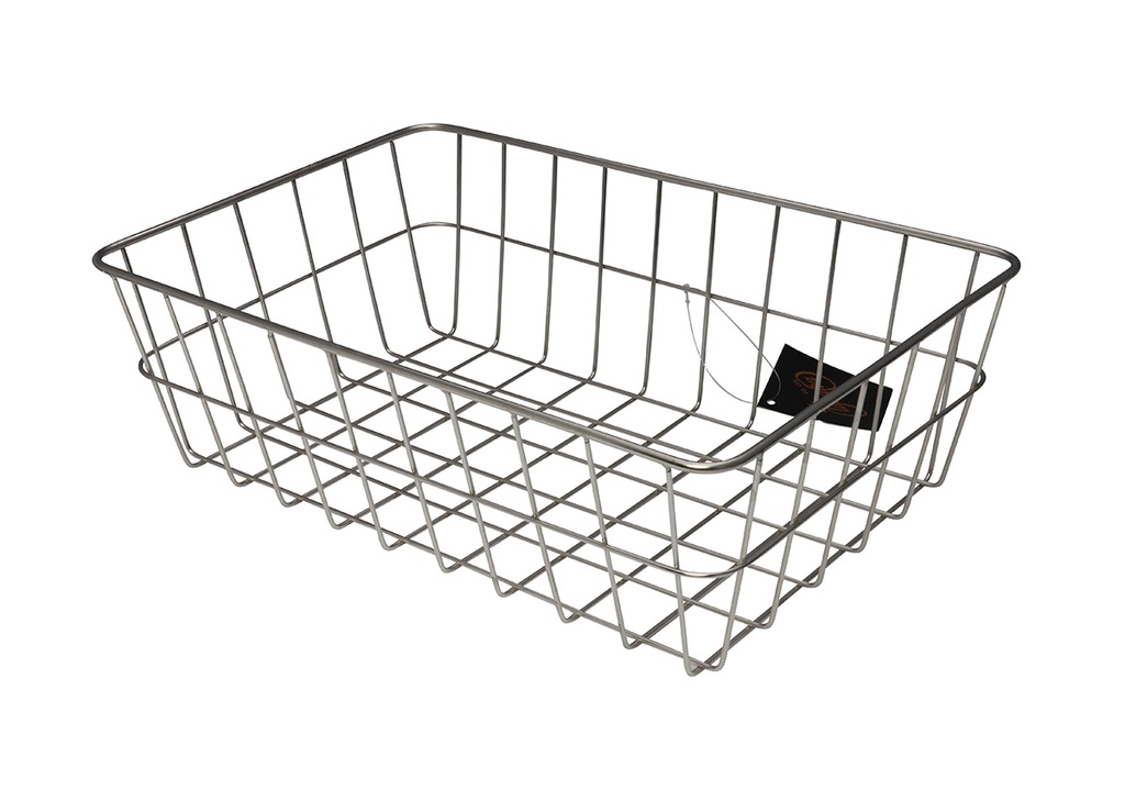 Tanaka Stainless Steel Basket 15&quot;x10&quot;x4-3/4&quot;