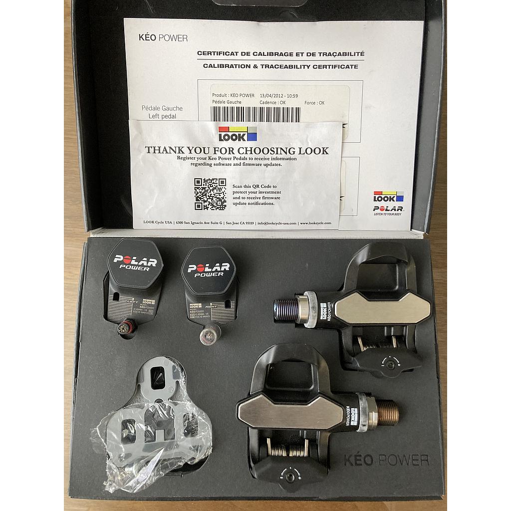 [CA0011] Look Power Keo Polar Road Pedals