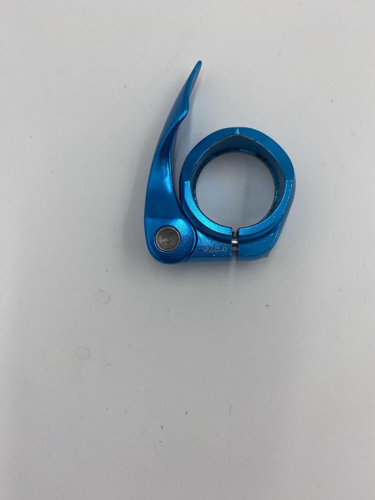 [CB0063] Interloc Tail Fin Blue 28.6 Seat Collar