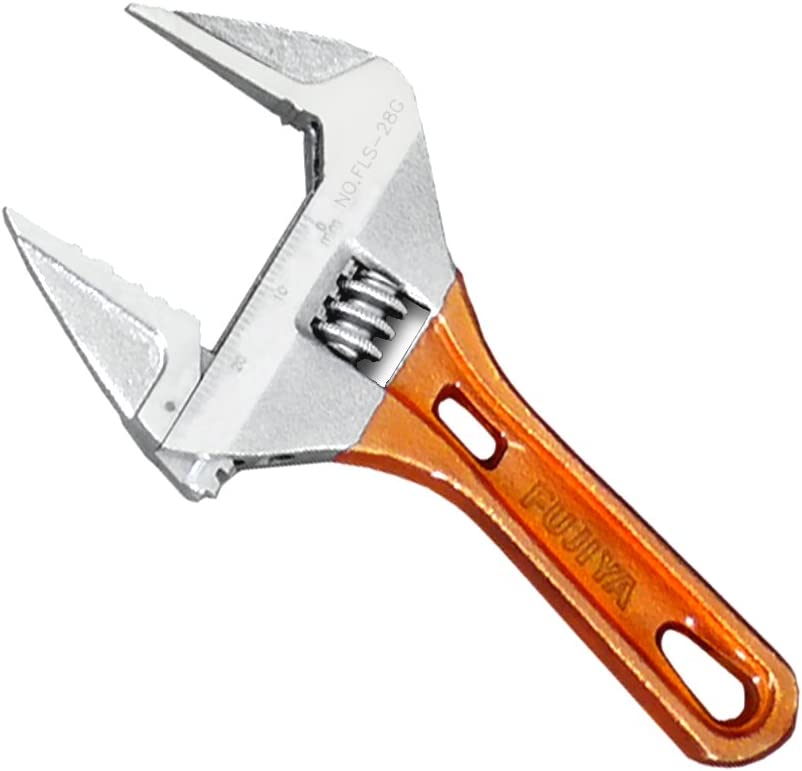 [339022] Fujiya ThinLine JIS Cresent Wrench (FLS-28G-F)