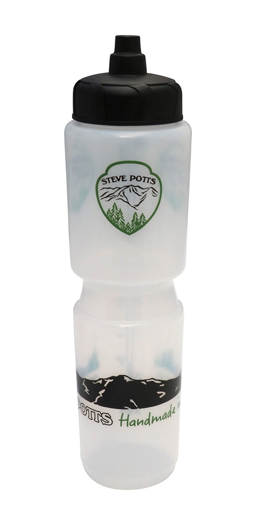 [141008] Steve Potts Cycles Further Water Bottle w/Self-Sealing Spout