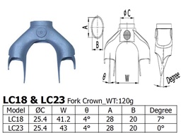 [LS-LC-18] Long Shen Fork Crown LC18