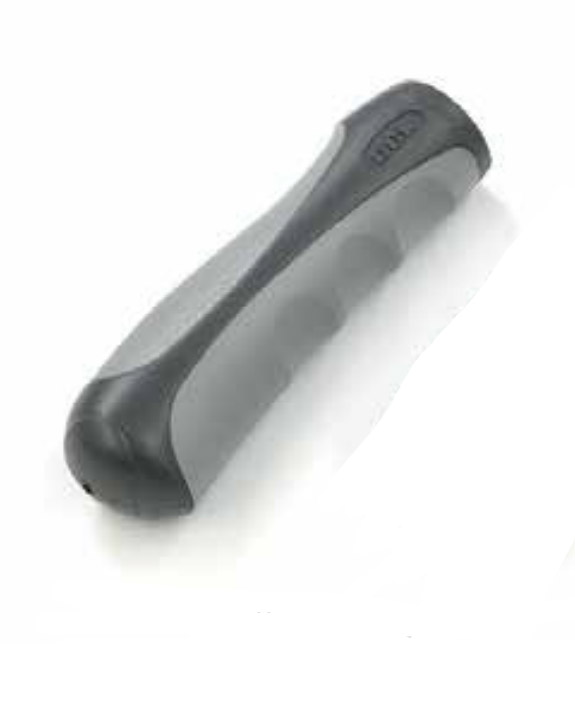 [356001] OGK Grip Long Light/Dark Grey (AG-021) (Pair)