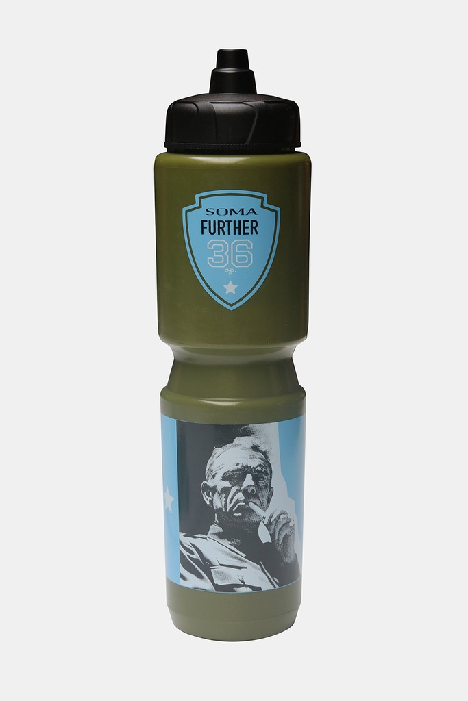 [141016] Soma Further Bottle 36 oz. "General Ripper" w/Self-Sealing Spout