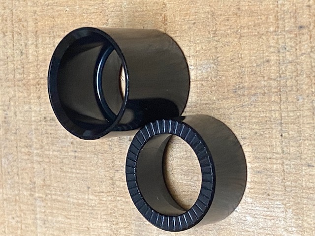 Kasai Dynamo Hub End Caps (Thru Axle) (Pair)