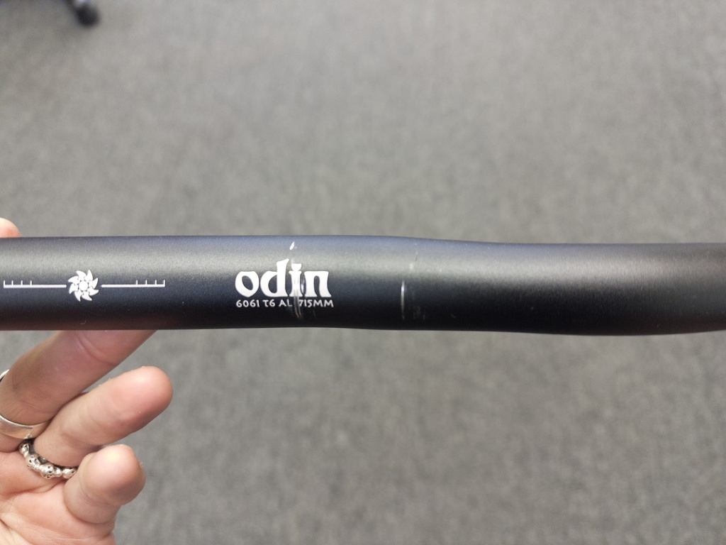 [LH121] Blemished Soma Odin Handlebar - Black (25.4mm, 715mm)