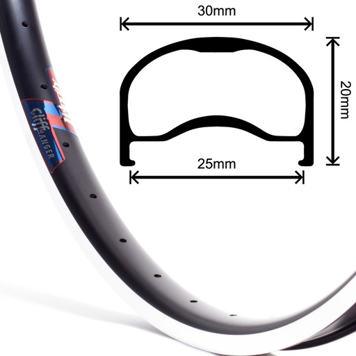 Velocity Rim Cliffhanger 650b MSW