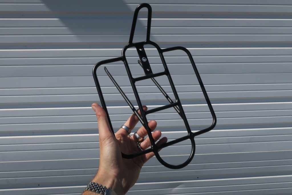 [LH126] Soma Demi Porteur Front Rack - Black (No Hardware)