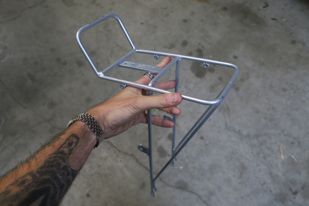 [LH130] Soma Lucas Front Rack - Silver (No Hardware)