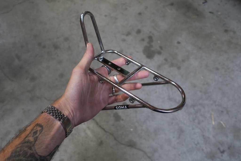[LH131] Soma Rack Mini Champs-Élysées Stainless Front 130mm Width (No Hardware)