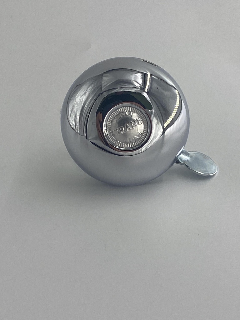 [NP004] Crane Bell Riten II Rotary Bell (All Steel) Universal Clamp (Chrome) - No Packaging