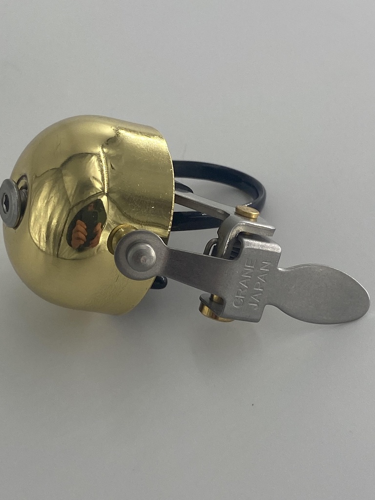 [NP010] Crane Bell Suzu Brass - No Packaging