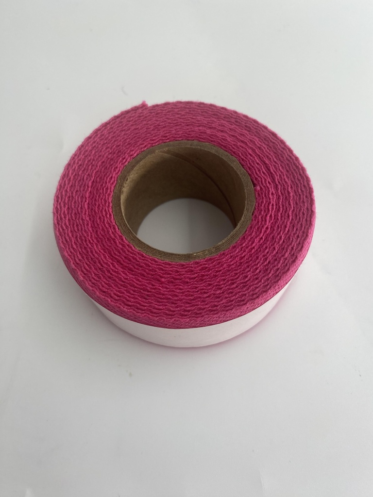 [NP032] Newbaum's Proto 1'' Cotton Tape Hot Pink