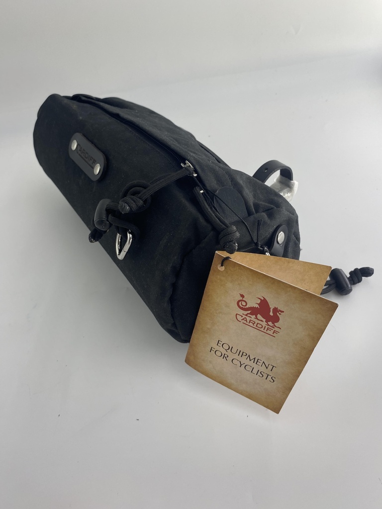 [NP085] Cardiff Handlebar Bag Black