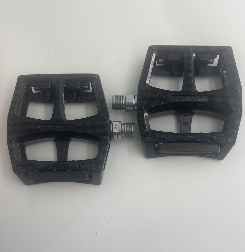 [NP089] BMX Aluminum Cast Pedals Black