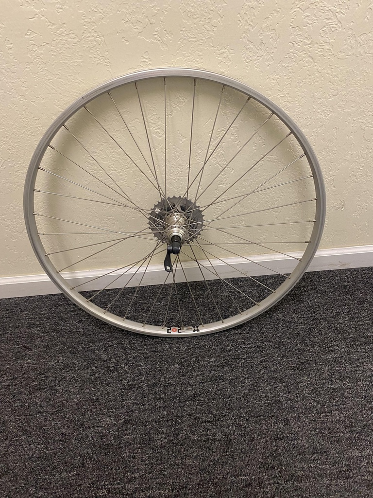 [NP112] Rear Alloy Wheel QR Wheel w/ 11-32 9sp Cassette
