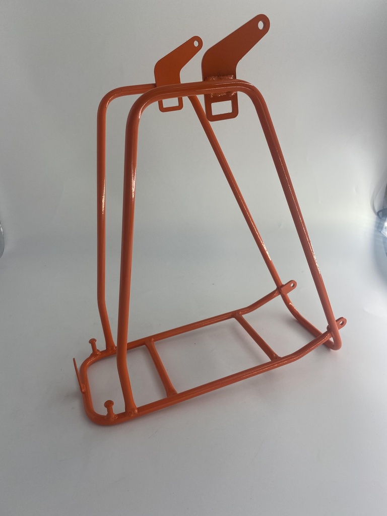 [NP116] Prototype Tanaka Rear Tubular Steel Rack (Burnt Orange) (No Hardware)